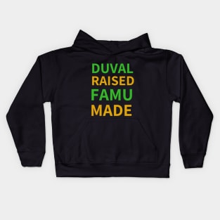 DUVAL RAISED FAMU MADE Kids Hoodie